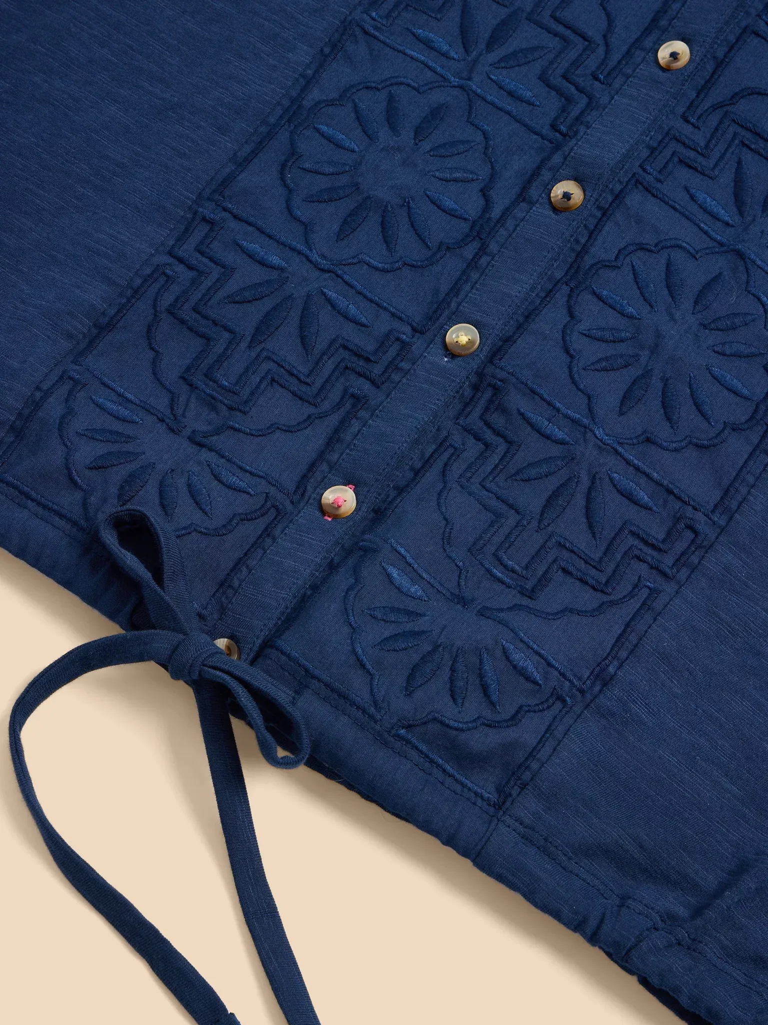 White Stuff Tulip Jersey Tank - French Navy sold by Boutique with Grace product image thumbnail 5