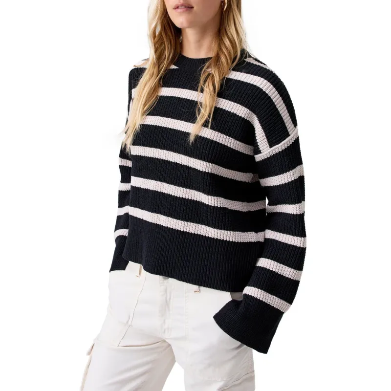Sanctuary Chilly Out Chenille Sweater - Stripe sold by Boutique with Grace