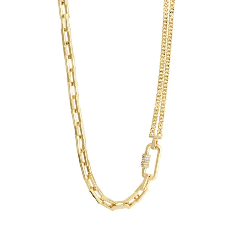 Pilgrim Be Cable Chain Necklace - Gold sold by Boutique with Grace