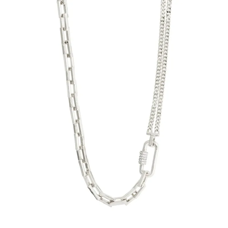 Pilgrim Be Cable Chain Necklace - Silver sold by Boutique with Grace