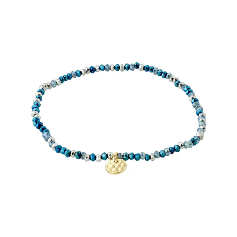 Pilgrim Indie Bracelet - Blue II sold by Boutique with Grace