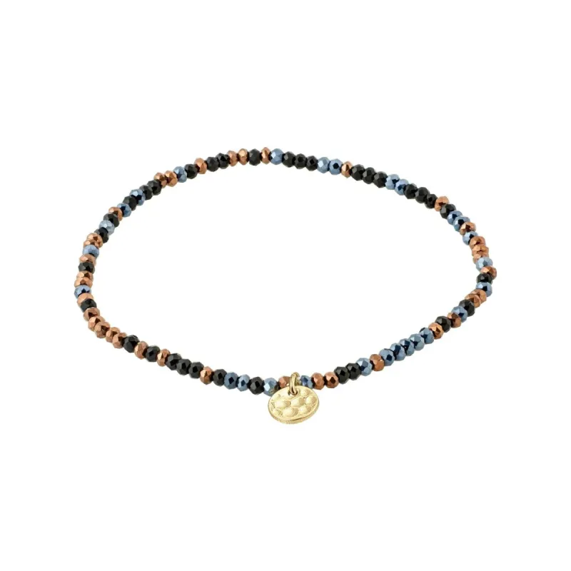 Pilgrim Indie Bracelet - Black sold by Boutique with Grace
