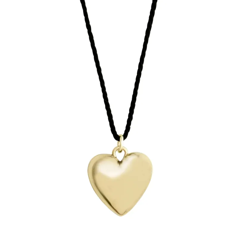 Pilgrim Reflect Heart Necklace - Gold sold by Boutique with Grace