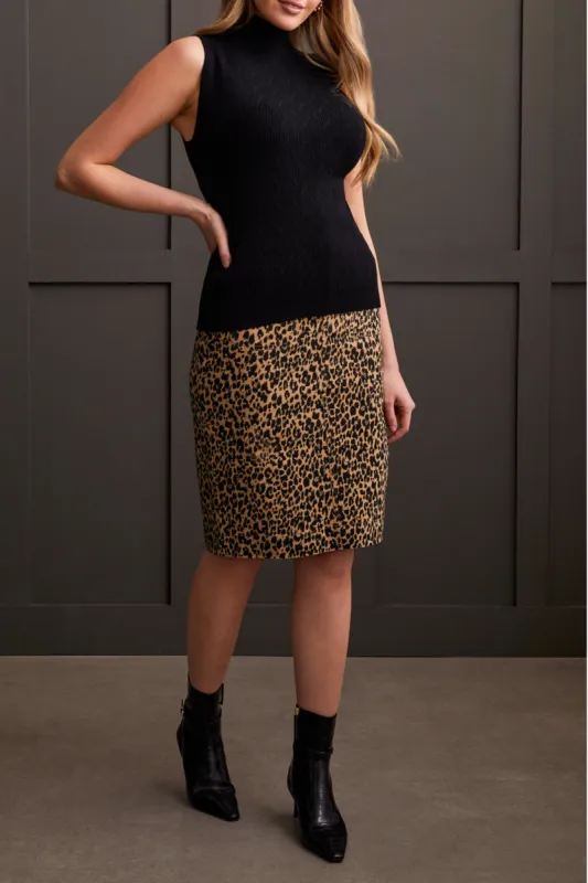 Tribal Emmaline Mock-Neck Top - Black sold by Boutique with Grace