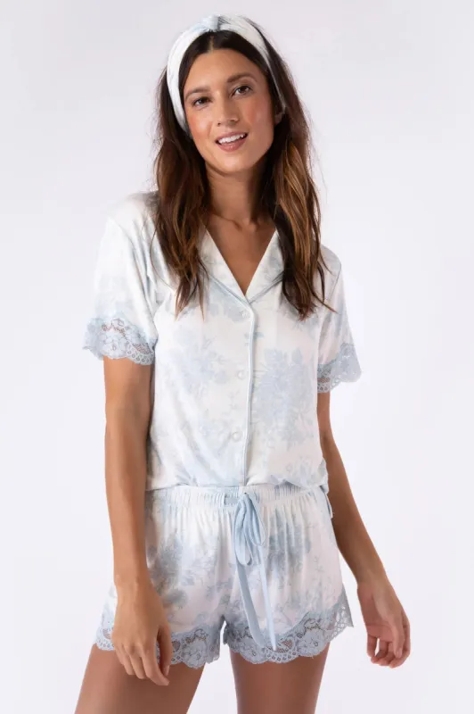 PJ Salvage Forever Loved PJ Set - Ivory sold by Boutique with Grace