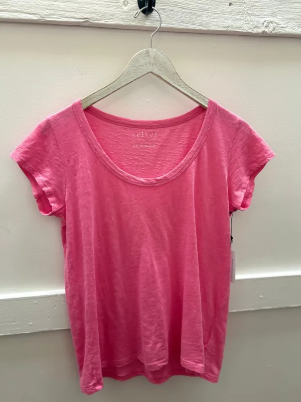 Velvet Originals Kira Scoopneck Tee - Tahiti sold by Boutique with Grace