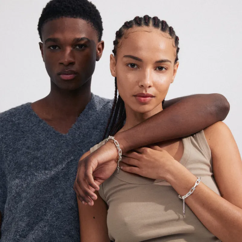 Pilgrim Stay Bracelet - Silver sold by Boutique with Grace