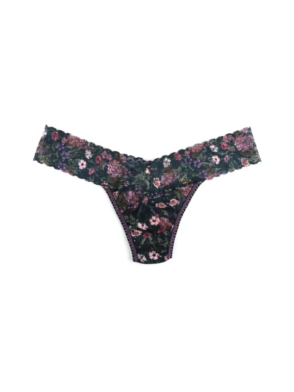 Hanky Panky Middleton Garden Low Thong made by Boutique with Grace