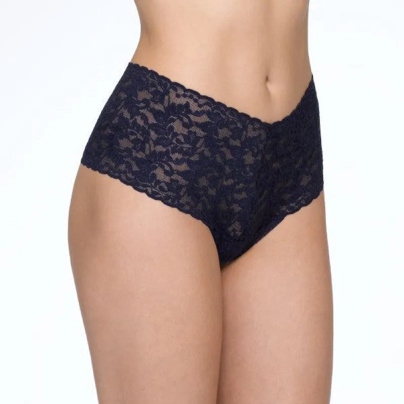 Hanky Panky Retro Thong - Navy made by Boutique with Grace