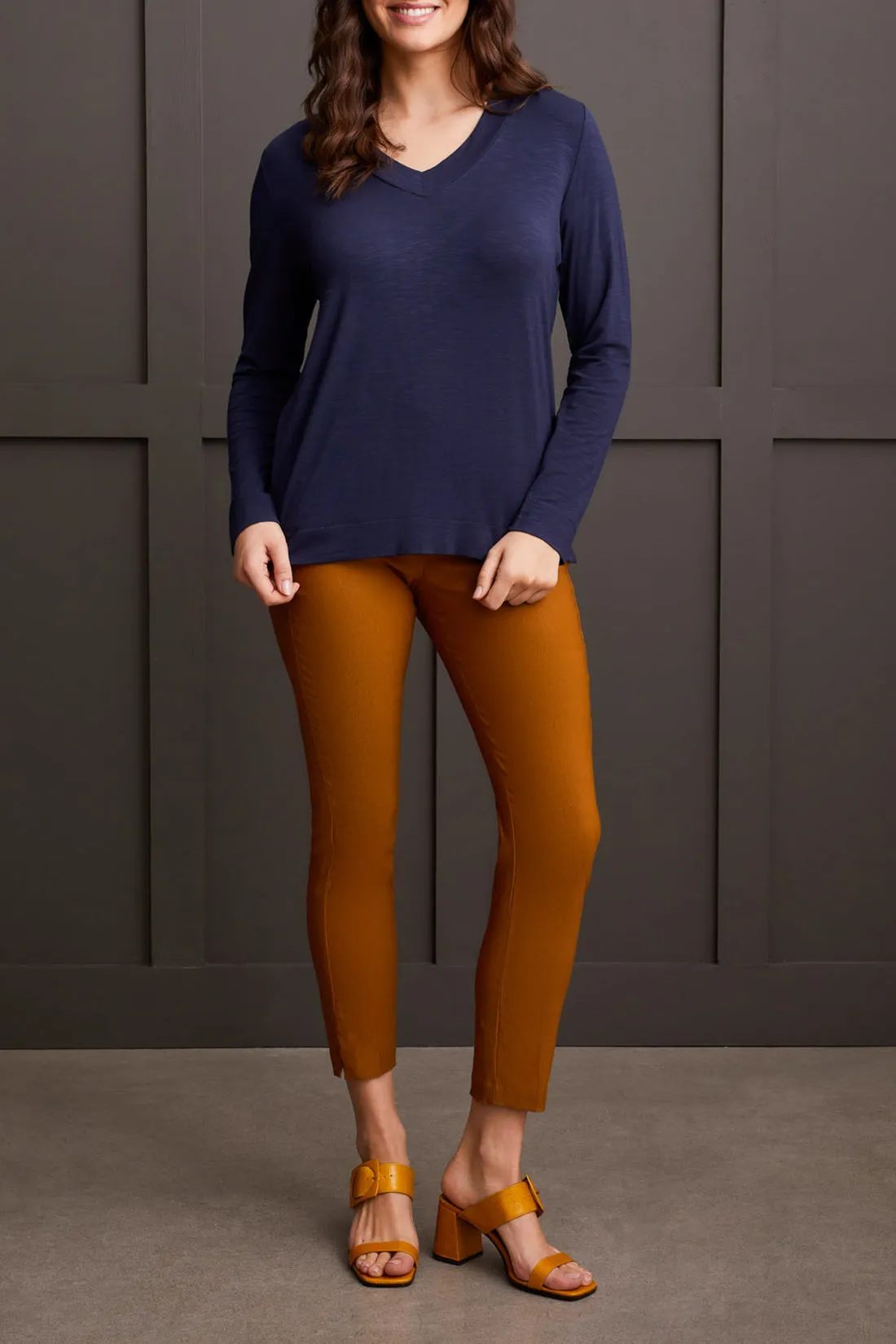 Tribal Nia Side-Slit Top - Sapphire sold by Boutique with Grace product image thumbnail 2