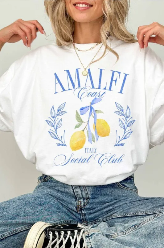 WKNDER Graphic Tee - Amalfi Coast Social sold by Boutique with Grace