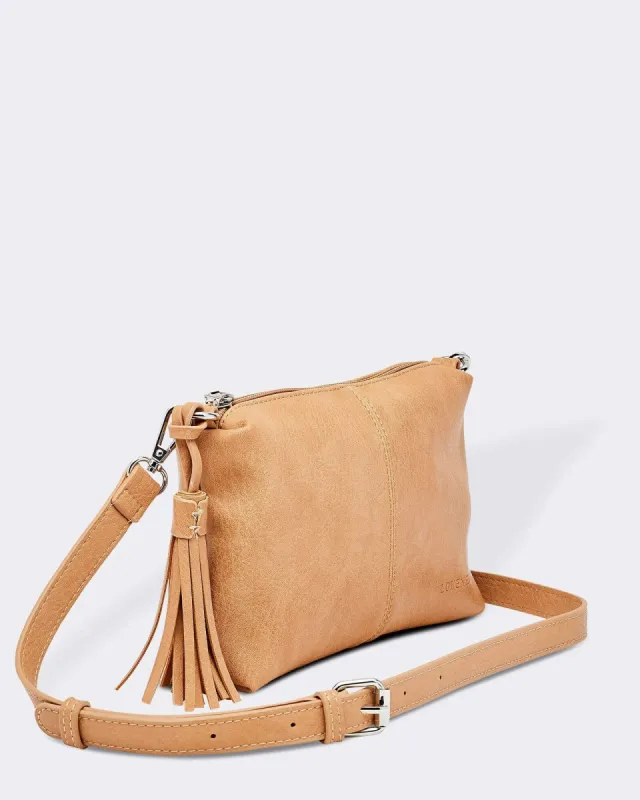 Louenhide Baby Daisy Crossbody - Camel sold by Boutique with Grace
