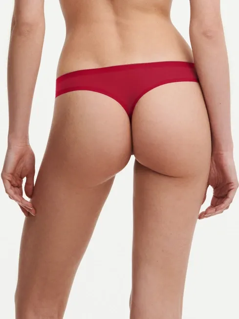 Chantelle Soft Stretch Thong - Passion Red sold by Boutique with Grace product image thumbnail 2