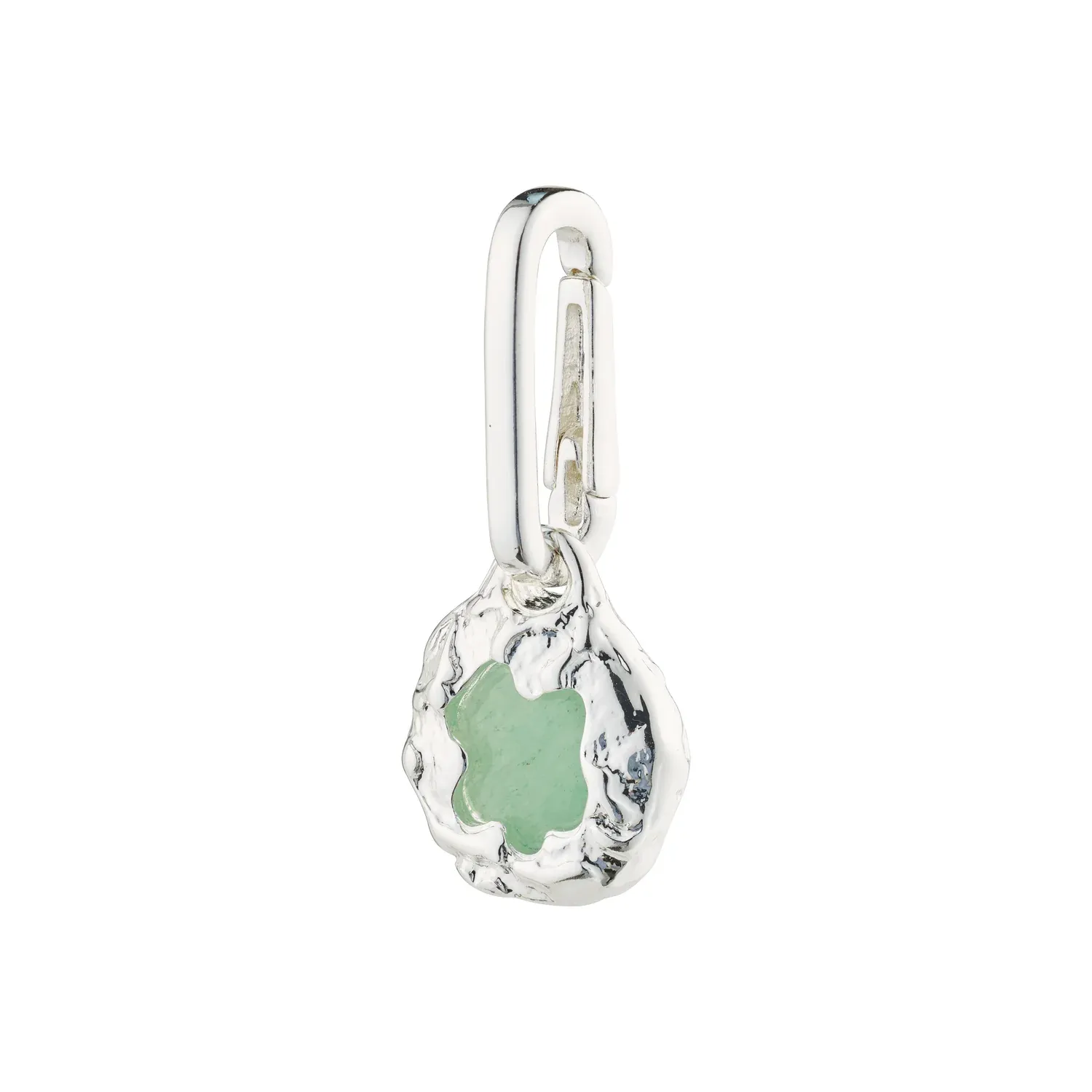 Pilgrim Charm Recycled Natural Pendant - Green/Silver sold by Boutique with Grace product image thumbnail 2