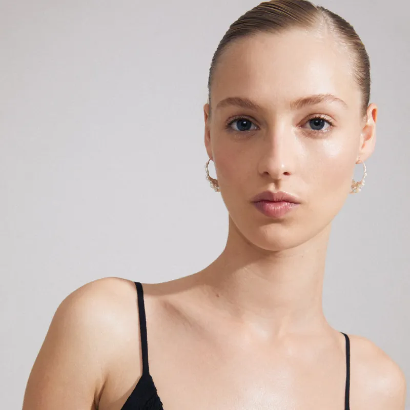 Pilgrim Focus Hoops - Silver made by Pilgrim