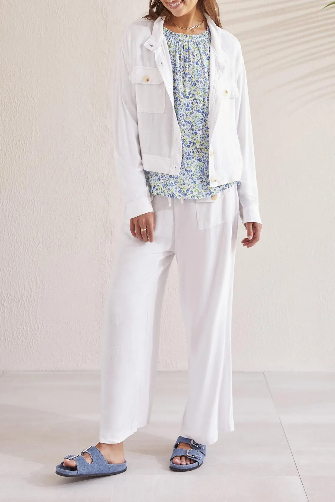 Tribal Crop Jacket - White sold by Boutique with Grace product image thumbnail 2