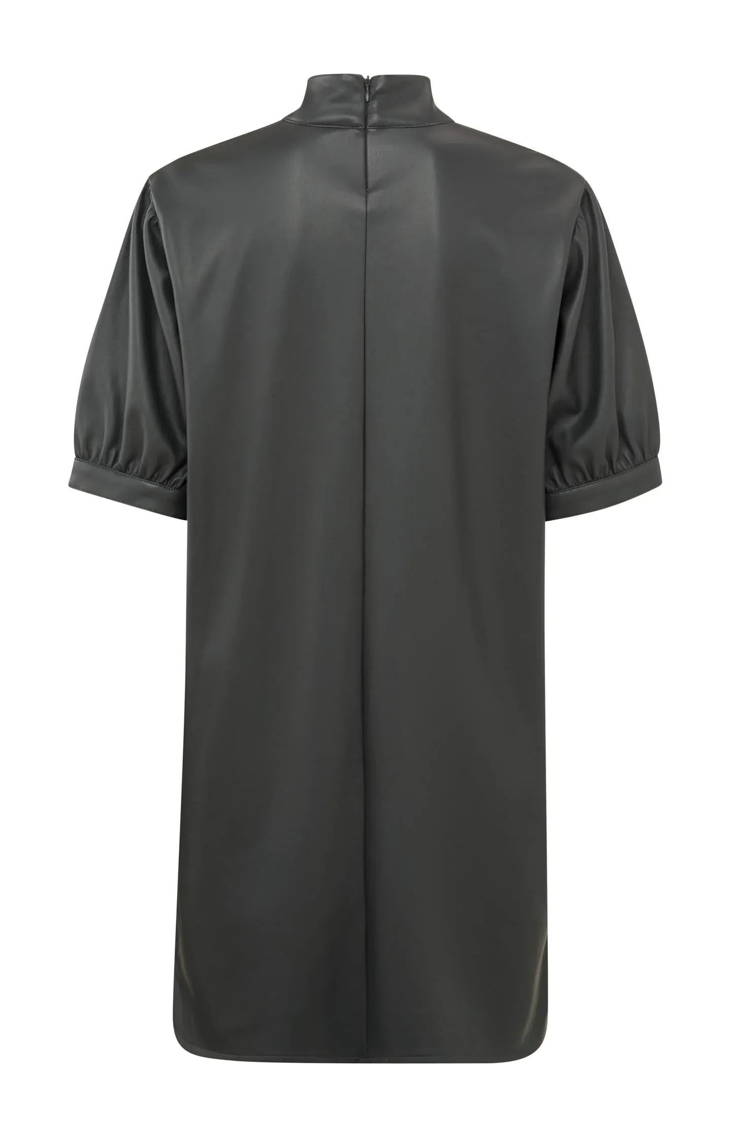 Yaya Short Sleeve Dress - Pinstripe Grey sold by Boutique with Grace product image thumbnail 3