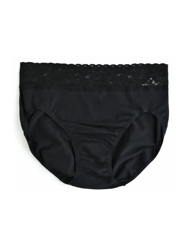 Hanky Panky Supima Cotton With A Conscience French Brief - Black sold by Boutique with Grace