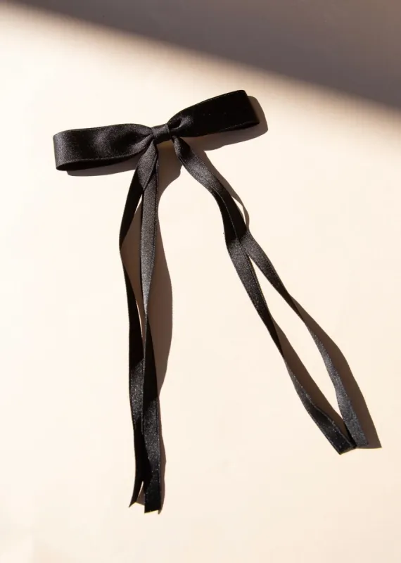 Offe Market Girlie Bow - Black sold by Boutique with Grace