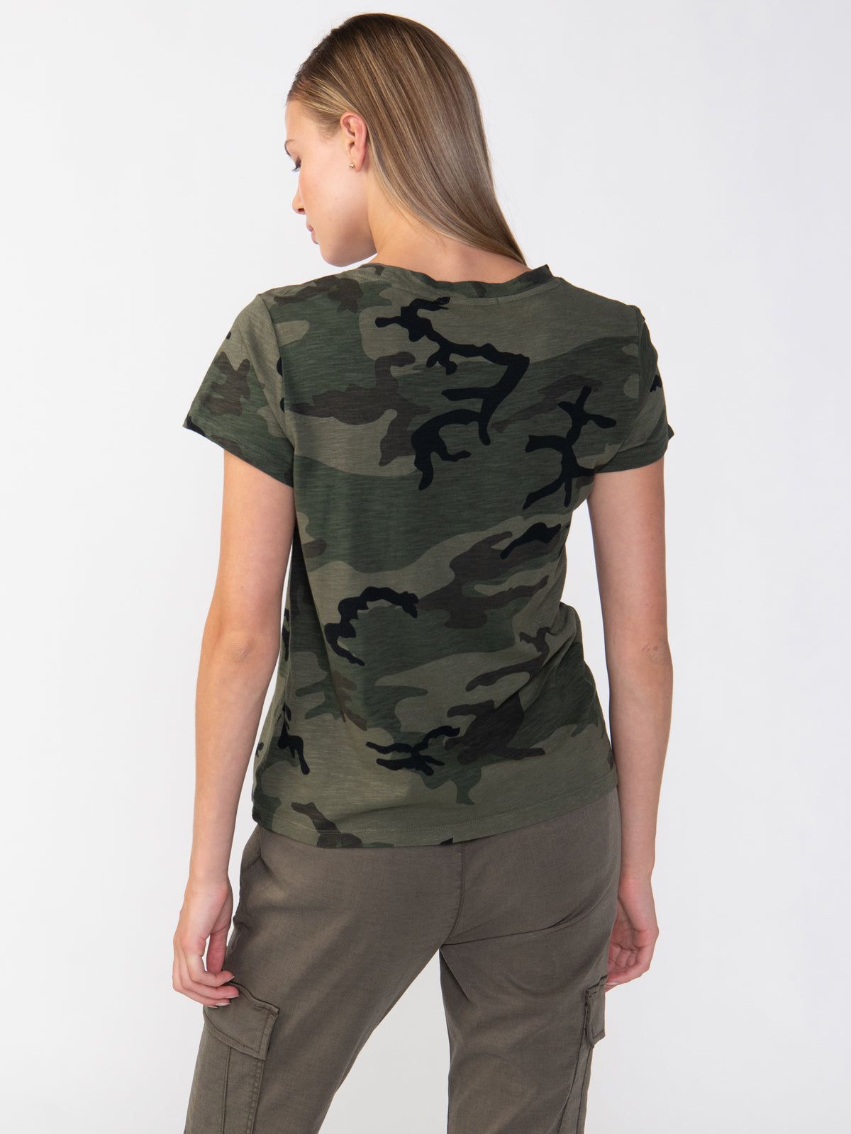 Sanctuary The Perfect Tee - Hiker Camo sold by Boutique with Grace product image thumbnail 3