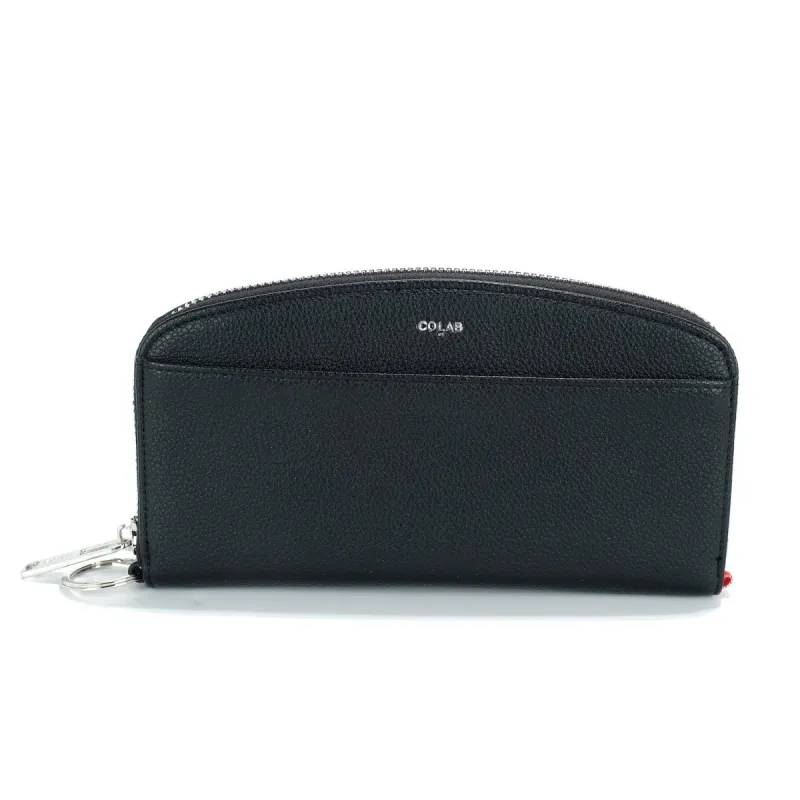co-lab Isla Curved Wallet - Black sold by Boutique with Grace