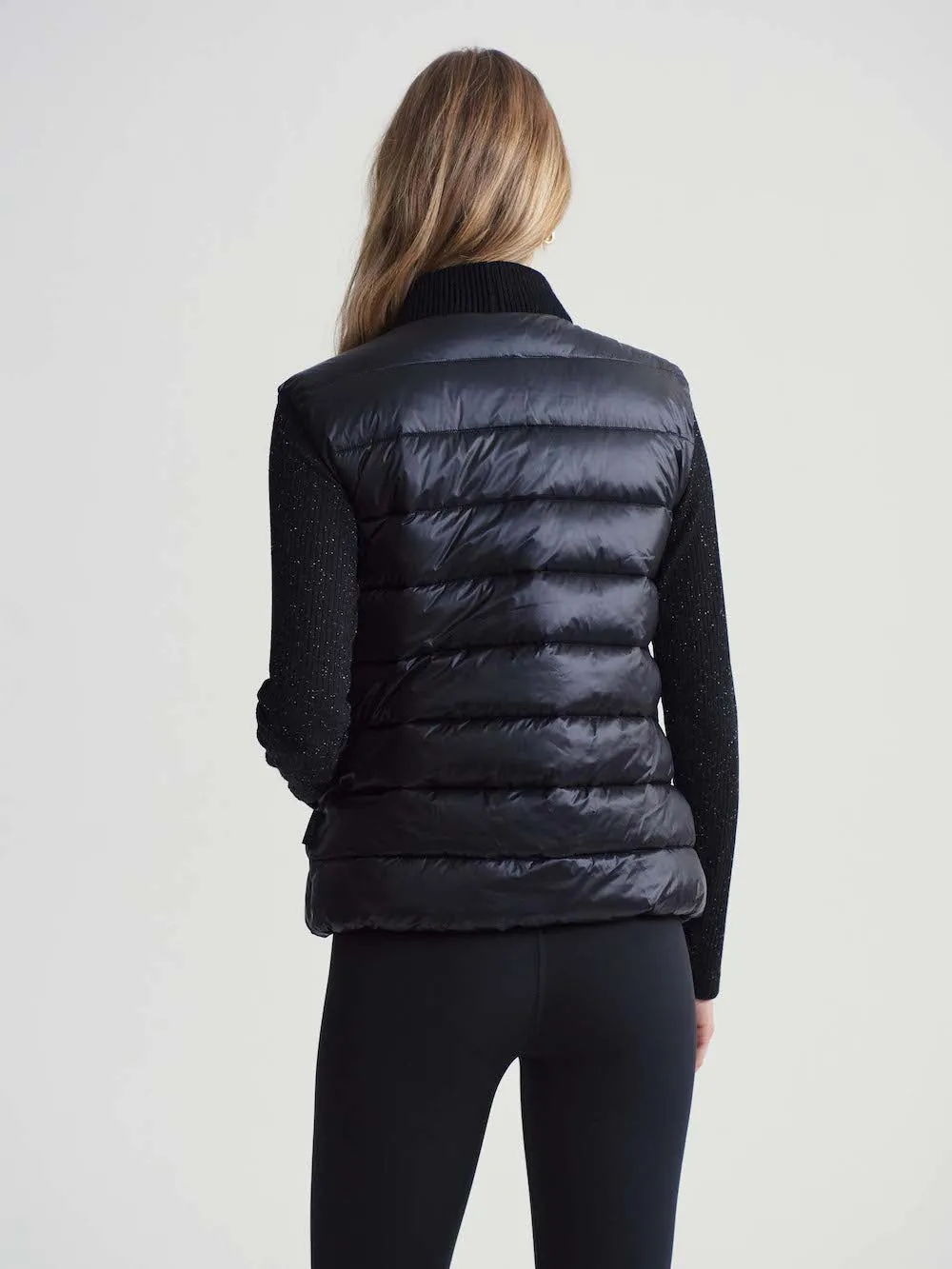 Varley Colwyn Boxy Gilet - Black sold by Boutique with Grace product image thumbnail 5