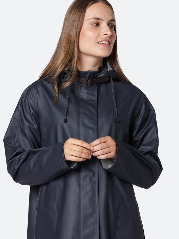 Ilse Jacobsen Raincoat - Dark Indigo sold by Boutique with Grace product image thumbnail 2