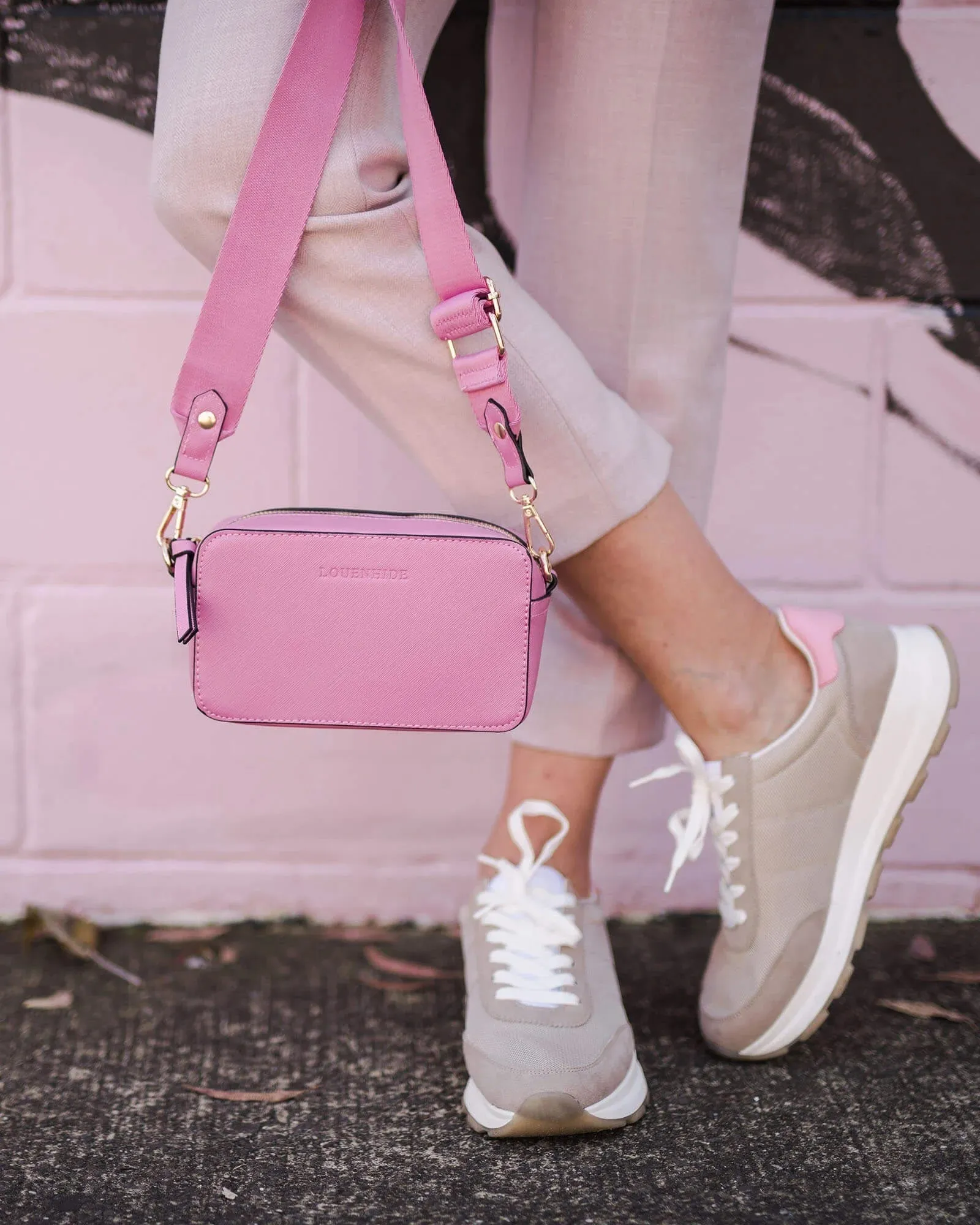 Louenhide Rubix Crossbody Bag - Bubblegum sold by Boutique with Grace product image thumbnail 2