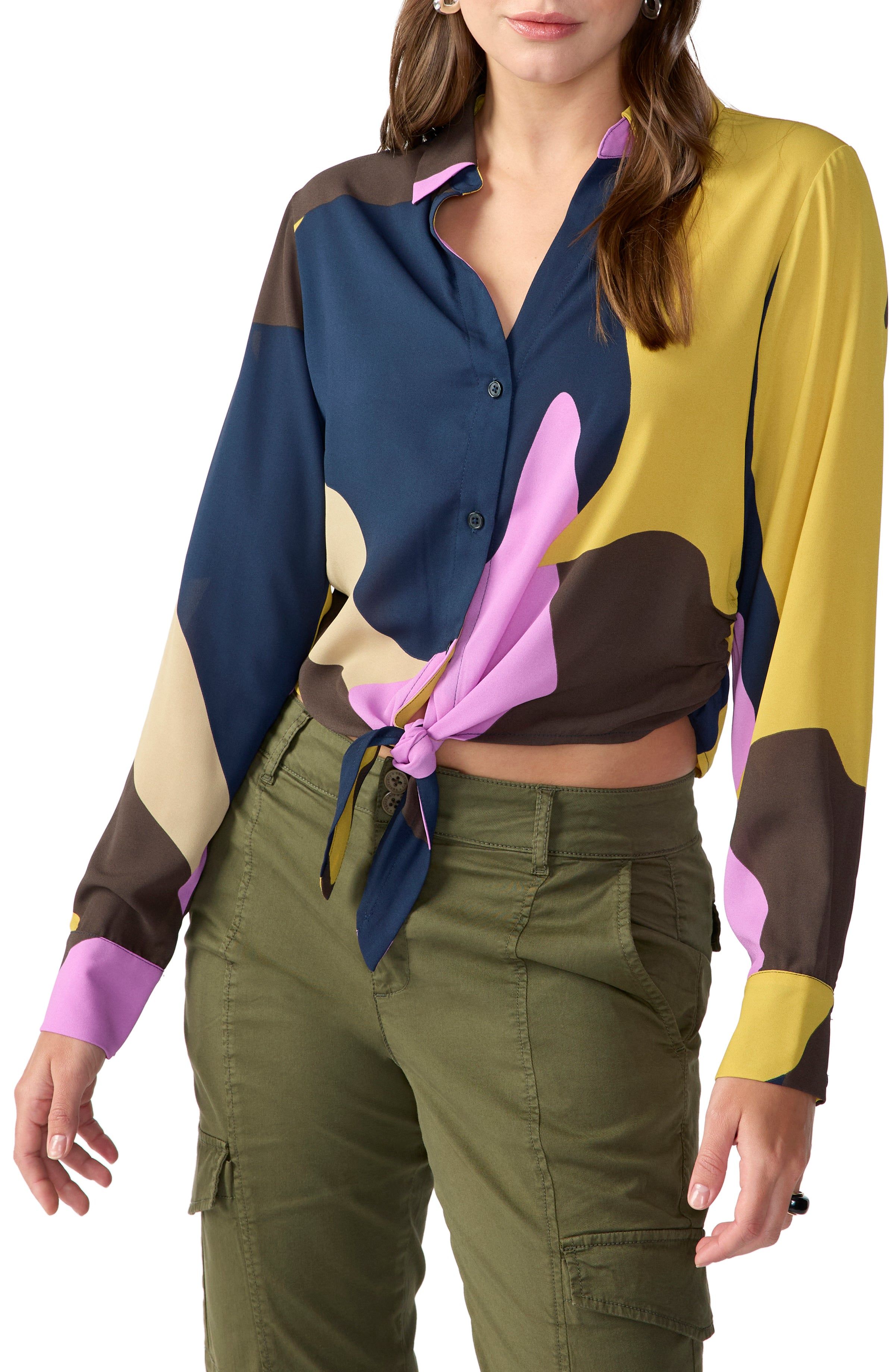 Sanctuary Lover Tie Shirt - Uncut Jewels sold by Boutique with Grace