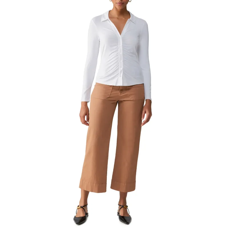 Sanctuary Dreamgirl Button-Up - White sold by Boutique with Grace
