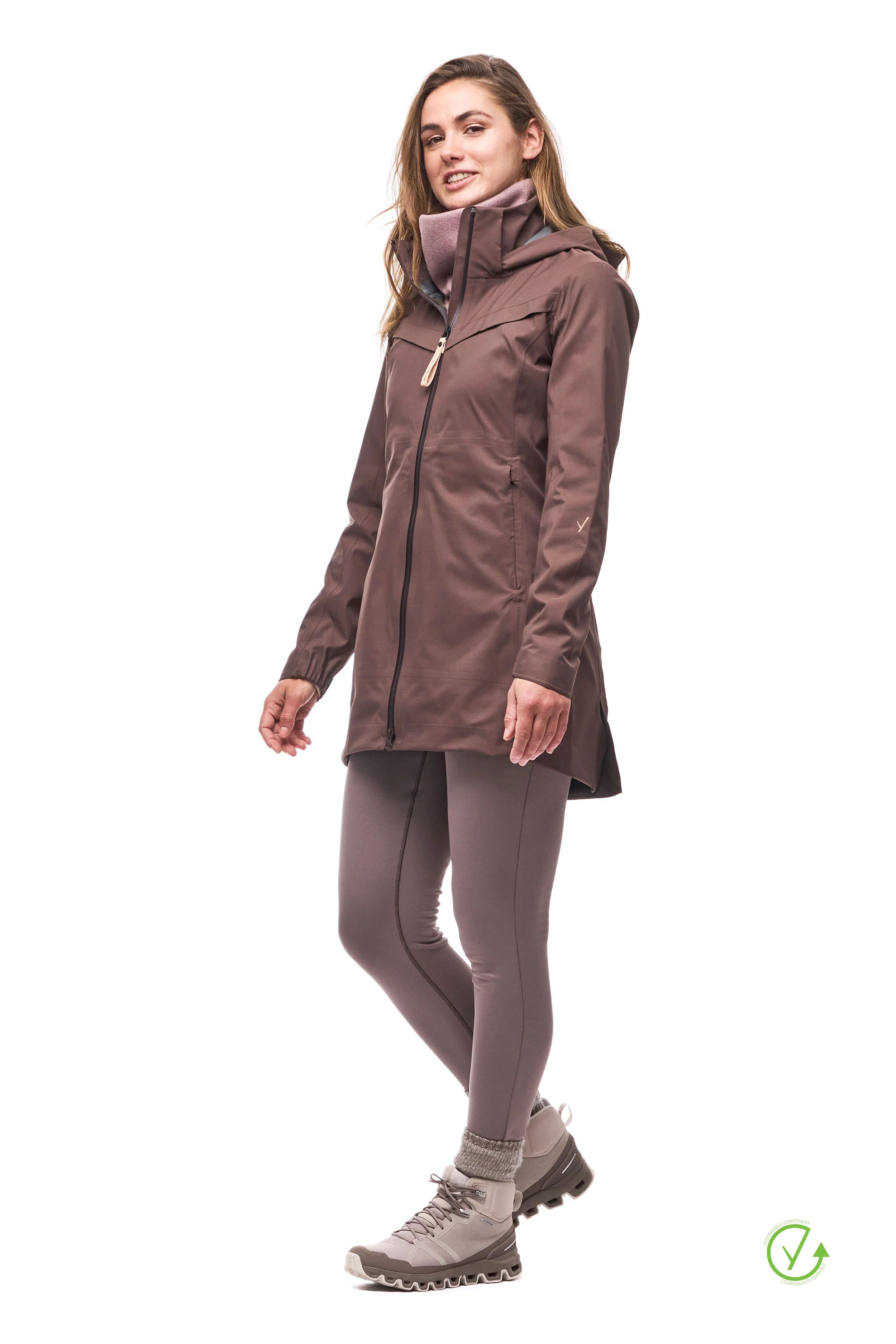 Indyeva Kisa II Coat - Muddy sold by Boutique with Grace product image thumbnail 2