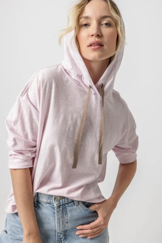 Lilla P Relaxed Hoodie - Petal sold by Boutique with Grace