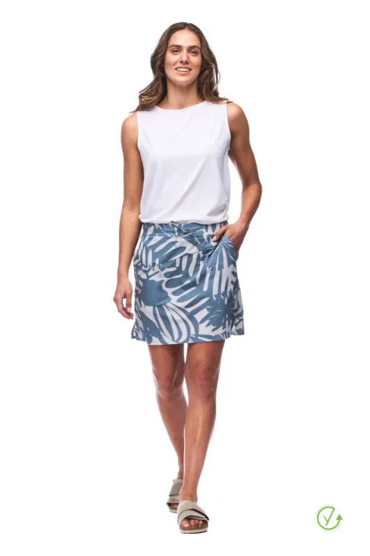 Indyeva Alokaya Skort - Pond Botanical Print sold by Boutique with Grace