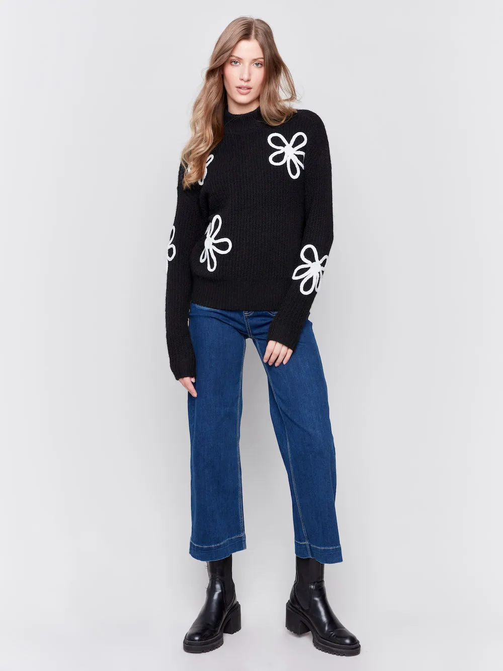 Charlie B Ellie Sweater - Black sold by Boutique with Grace product image thumbnail 2