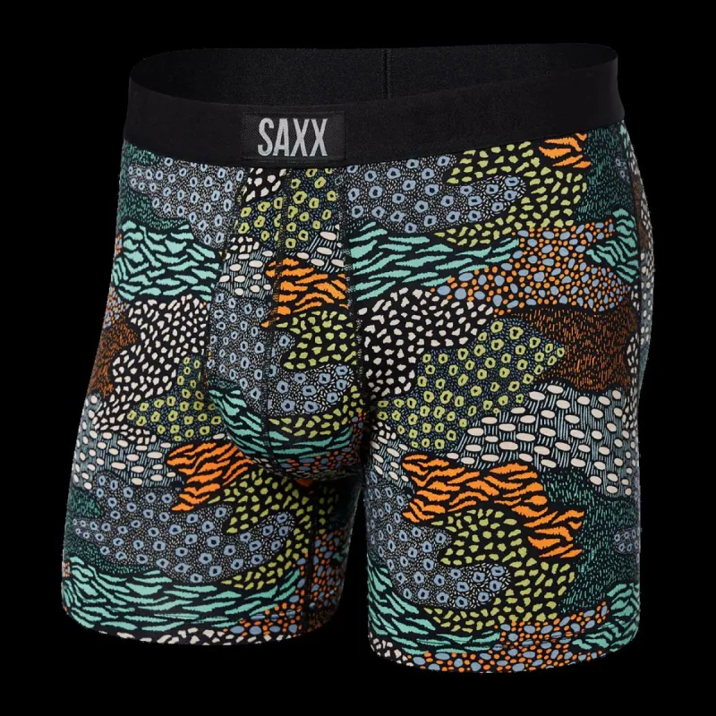 Saxx Ultra Super Soft Boxer Brief Fly - Wild Camo Multi sold by Boutique with Grace