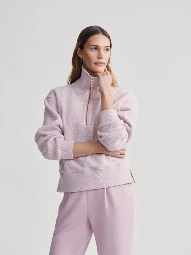Varley Roselle Half Zip - Burnished Lilac sold by Boutique with Grace product image thumbnail 2
