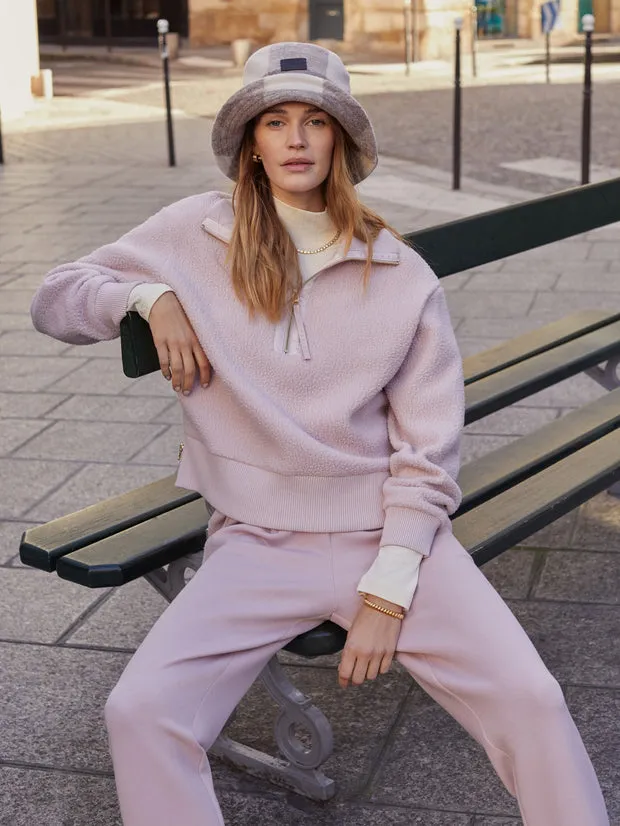 Varley Roselle Half Zip - Burnished Lilac sold by Boutique with Grace