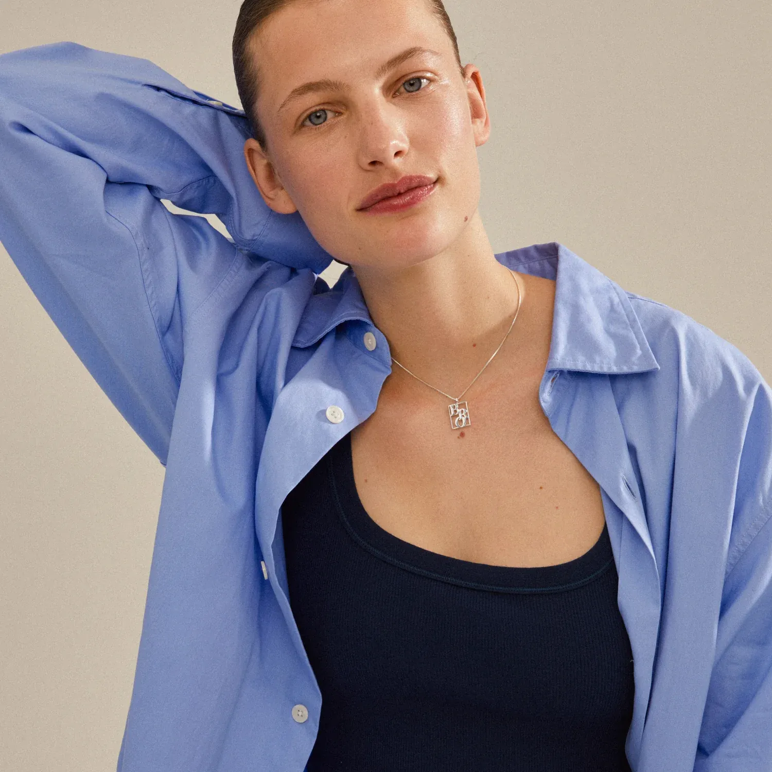 Pilgrim BRO Love Tag Necklace - Silver sold by Boutique with Grace product image thumbnail 2