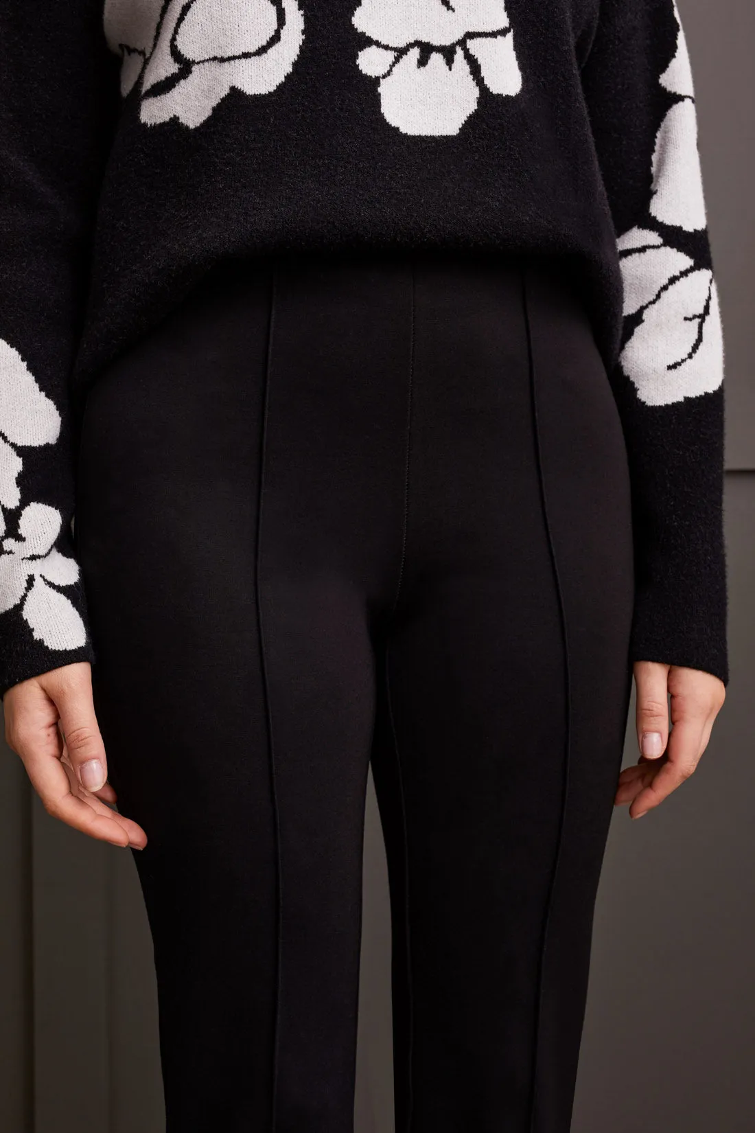 Tribal Pull-On Ankle Pant - Black sold by Boutique with Grace product image thumbnail 2