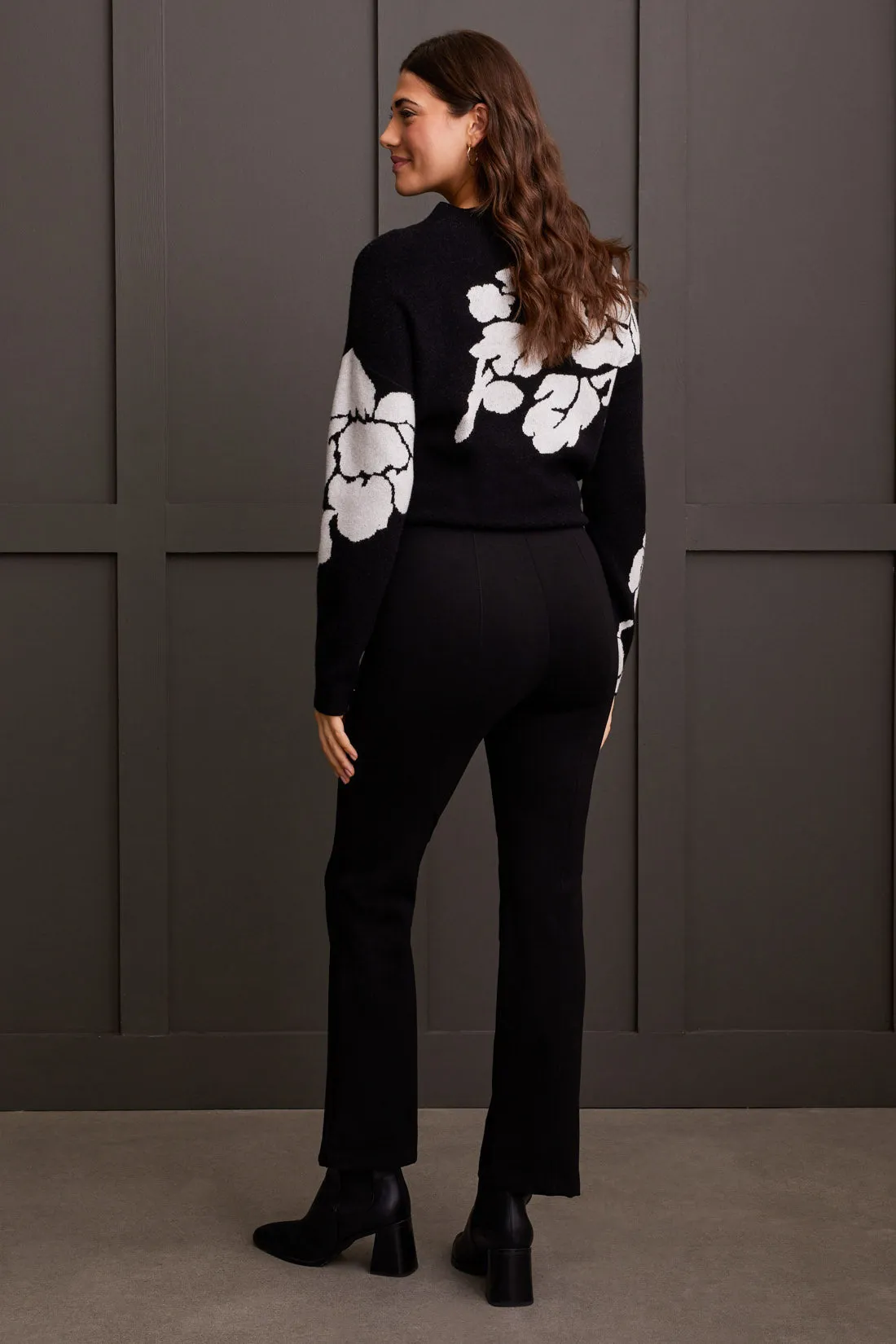 Tribal Pull-On Ankle Pant - Black sold by Boutique with Grace product image thumbnail 3