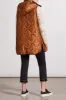 Tribal Reversible Puffer Vest - Walnut sold by Boutique with Grace