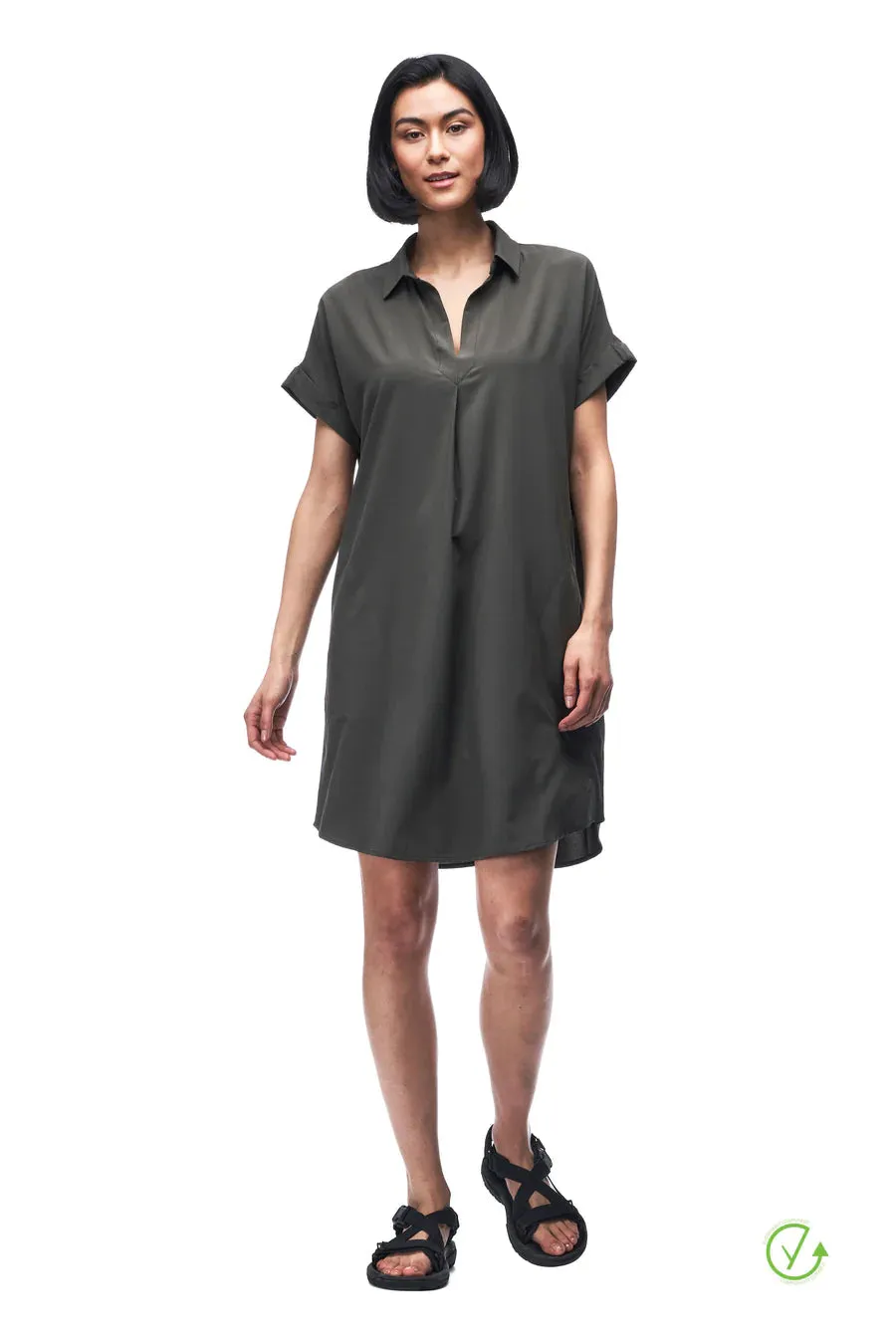 Indyeva Frivol Dress - Night Owl sold by Boutique with Grace