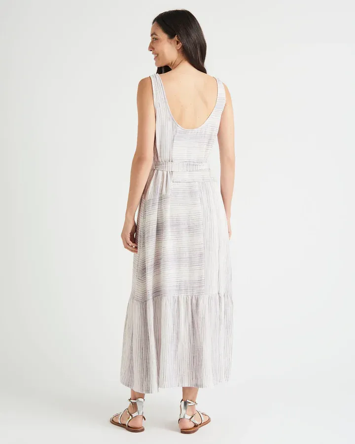 Splendid Kira Dress - Oyster Stripe sold by Boutique with Grace product image thumbnail 2