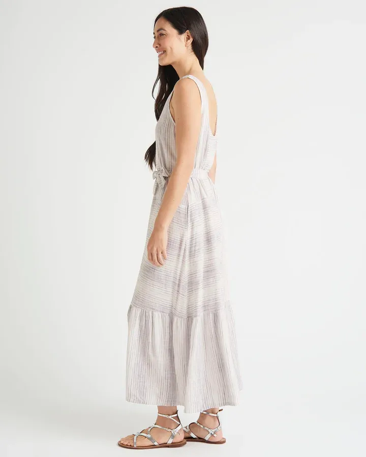 Splendid Kira Dress - Oyster Stripe sold by Boutique with Grace product image thumbnail 4
