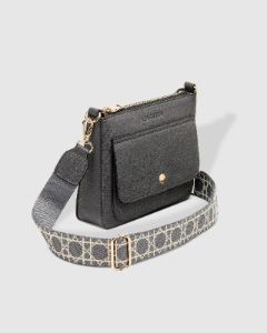Louenhide Lizzie Crossbody Bag - Smoke sold by Boutique with Grace