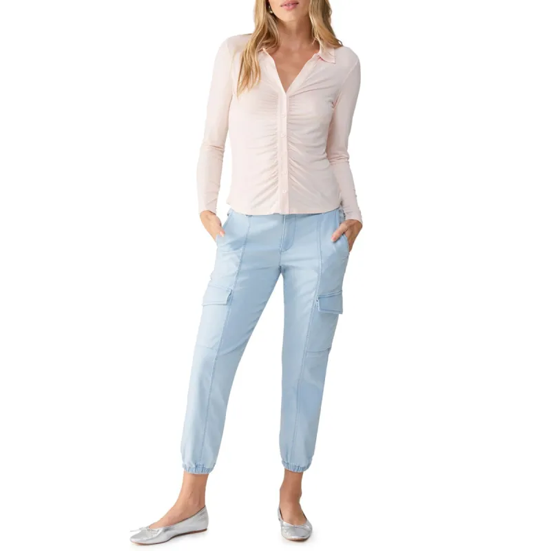 Sanctuary Dreamgirl Button-Up - Rose Essence sold by Boutique with Grace