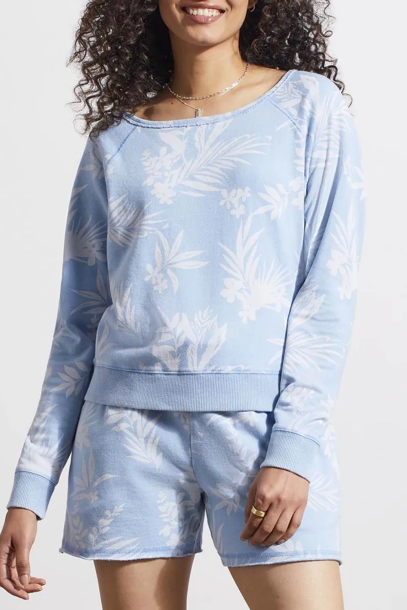 Tribal Raglan Sleeve Top - Tide Blue sold by Boutique with Grace product image thumbnail 3