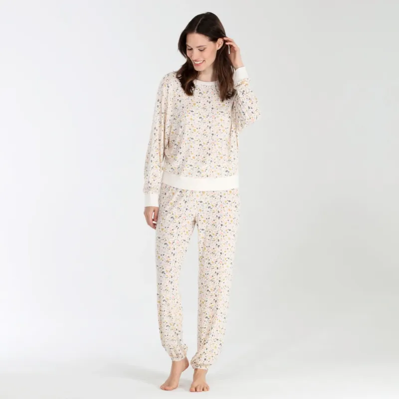 Honeydew Star Seeker Lounge Set - Ivory Terrazzo sold by Boutique with Grace