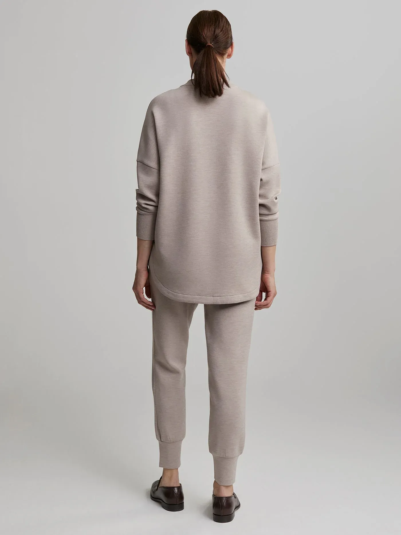 Varley Slim Cuff Pant 27.5" - Taupe Marl sold by Boutique with Grace product image thumbnail 2