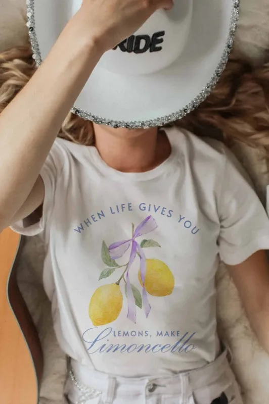 WKNDER Lemons Make Limoncello Graphic Tee sold by Boutique with Grace